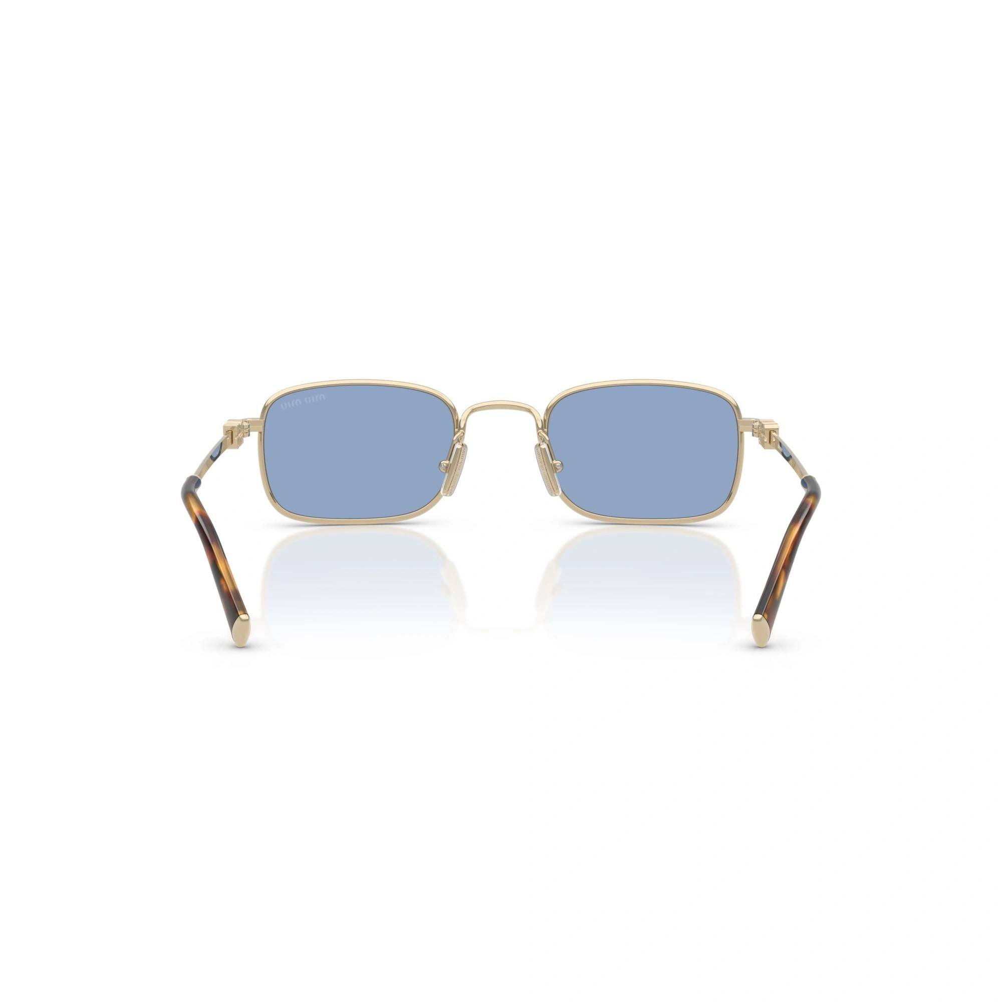 MIU MIU A53S ZVN60O 52 Sarı Unisex Güneş Gözlüğü - 4