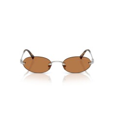 MIU MIU A54S 1BC90Q 51 Gümüş Kadın Güneş Gözlüğü - 2