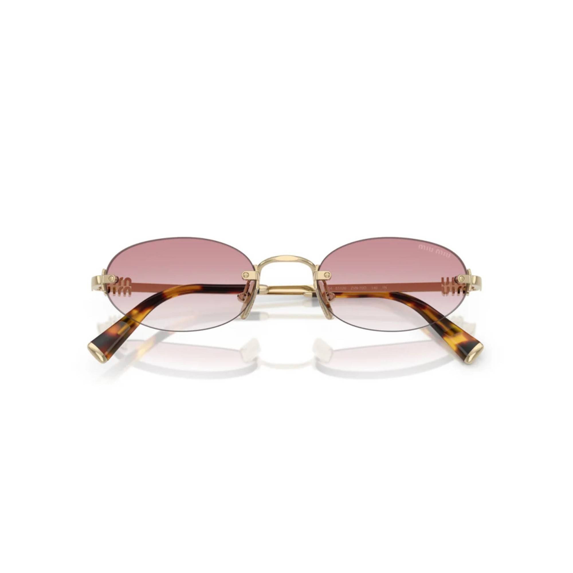 MIU MIU A54S ZVN70O 51 Солнцезащитные очки - 5