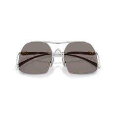 MIU MIU A55S 1BC80Q 57 Gümüş Kadın Güneş Gözlüğü - 5