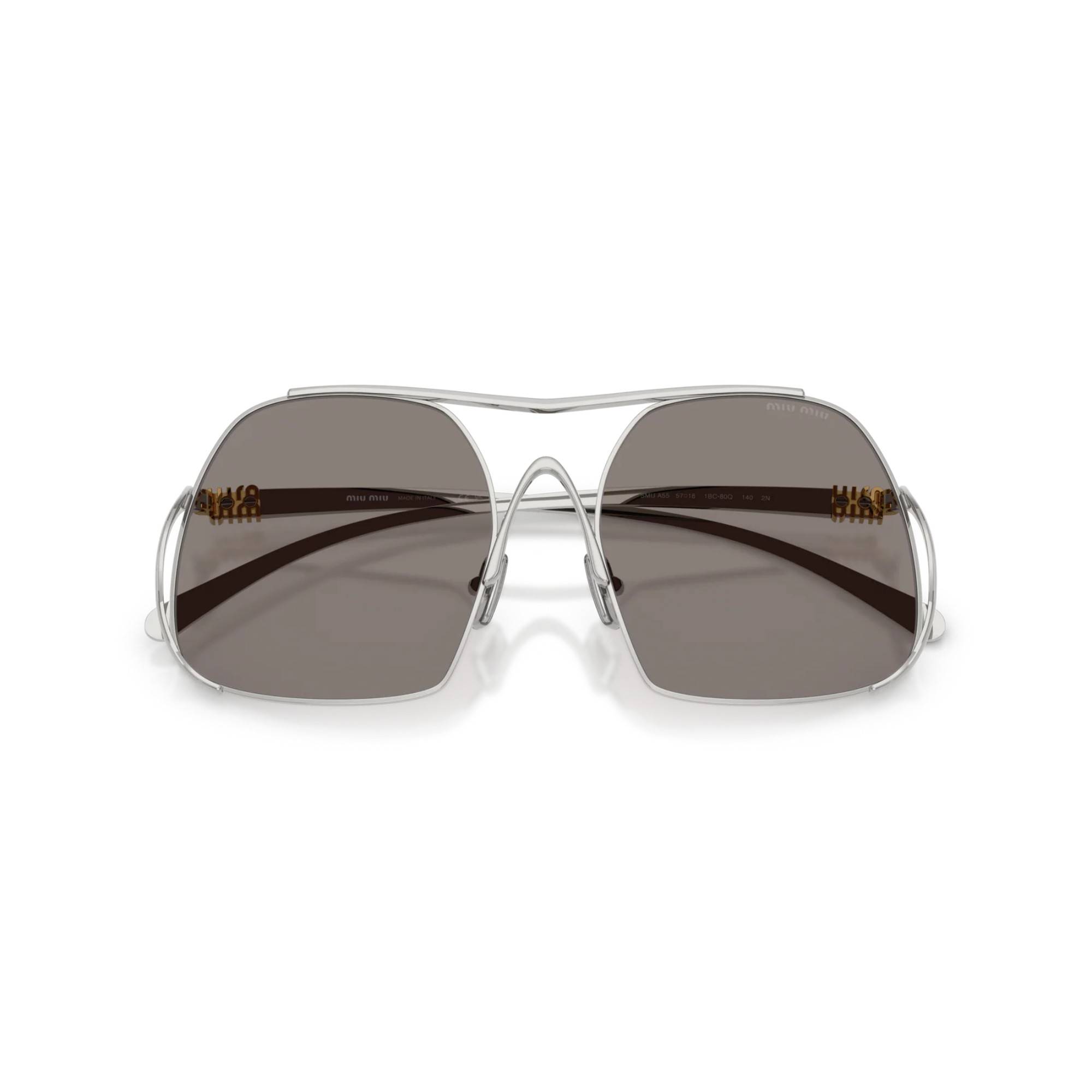 MIU MIU A55S 1BC80Q 57 Sunglasses - 5
