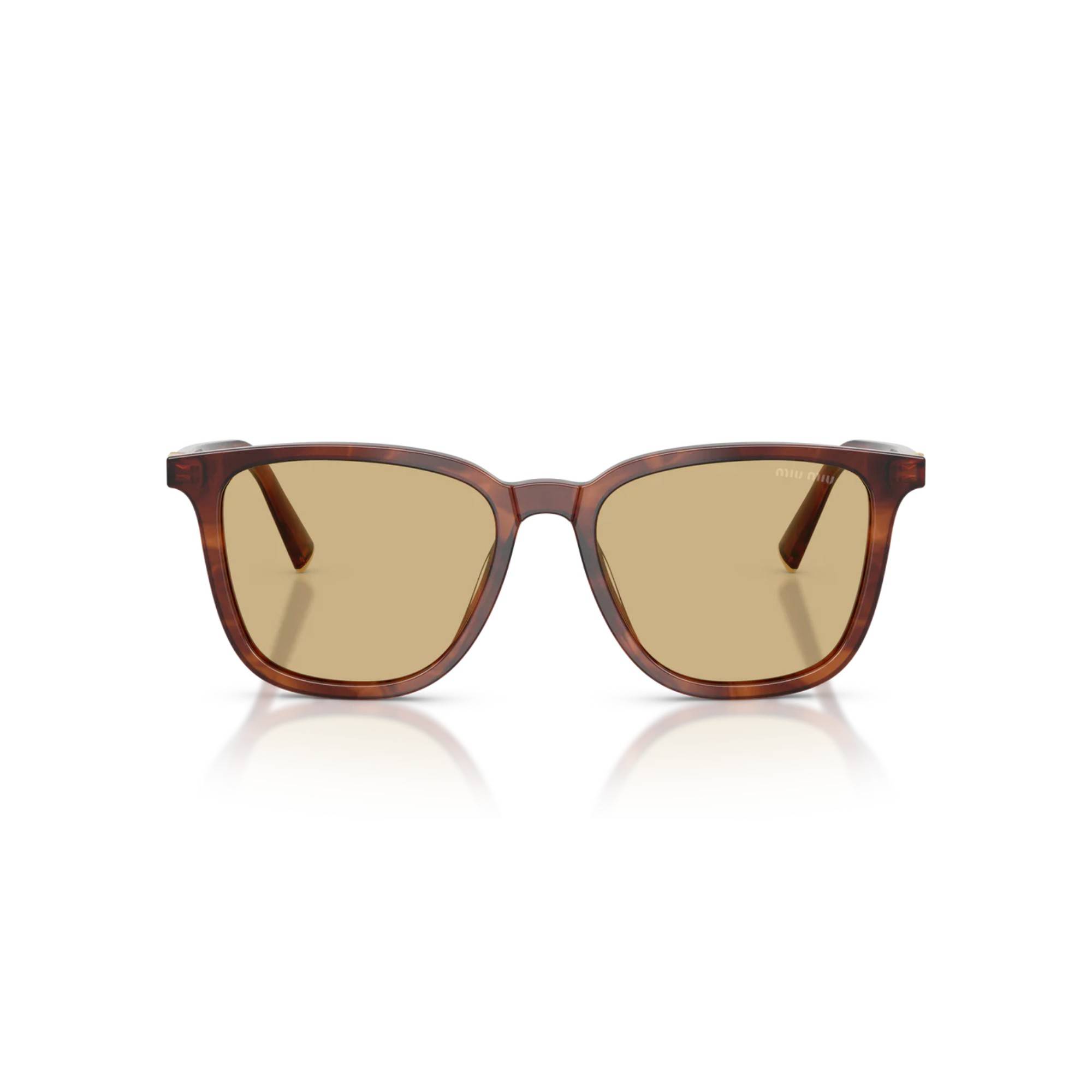 MIU MIU B03S 26E10R 53 Kahverengi Unisex Güneş Gözlüğü - 2