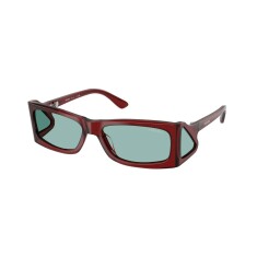 PRADA B03S 12Z40K 56 Bordo Unisex Güneş Gözlüğü - 2