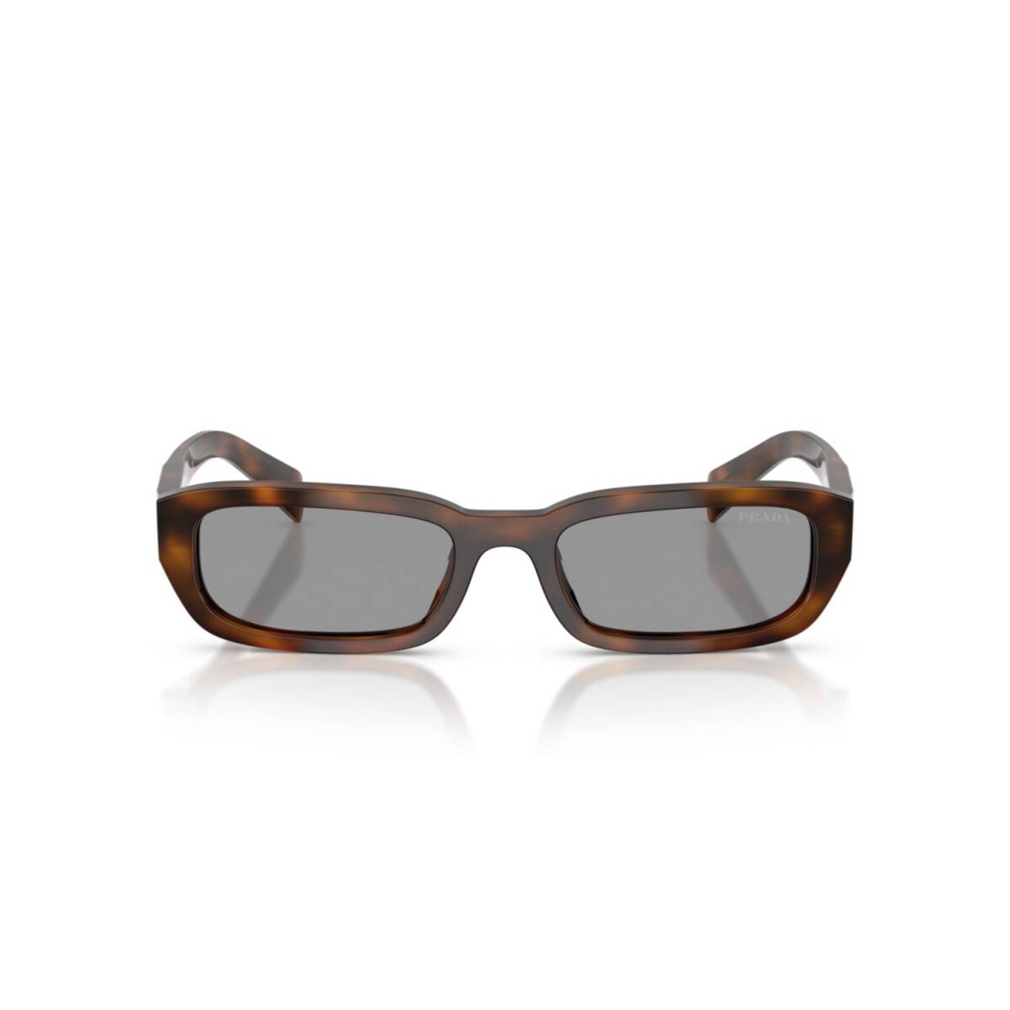 PRADA B06S 20D50Q 53 Kahverengi Unisex Güneş Gözlüğü - 2