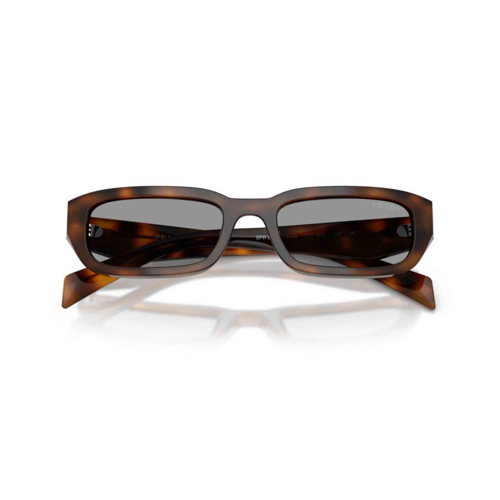 PRADA B06S 20D50Q 53 Kahverengi Unisex Güneş Gözlüğü - 5
