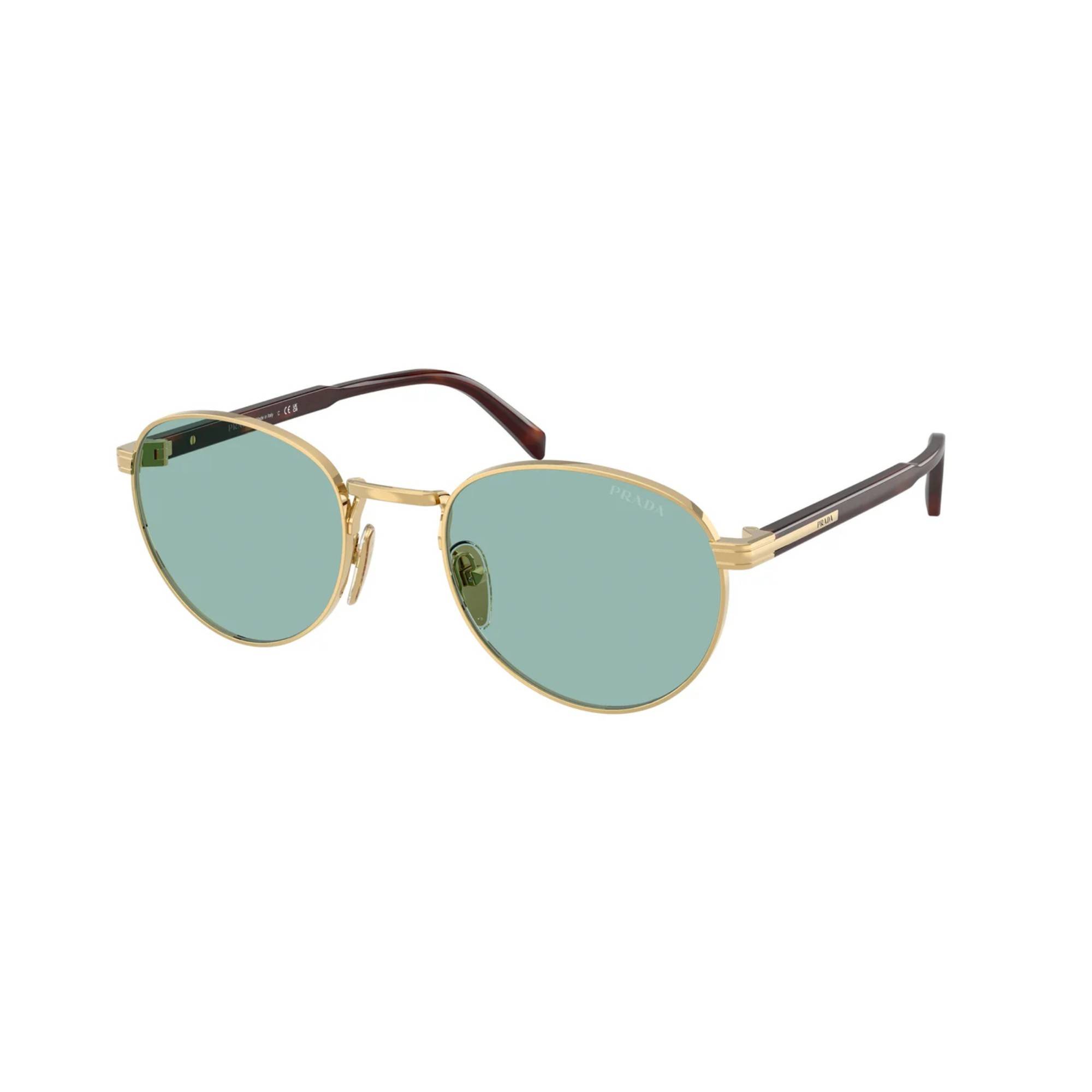 PRADA B51S 5AK40K 53 Altın Unisex Güneş Gözlüğü - 1