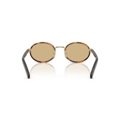PRADA B56S 21E10R 52 Kahverengi Unisex Güneş Gözlüğü - 4