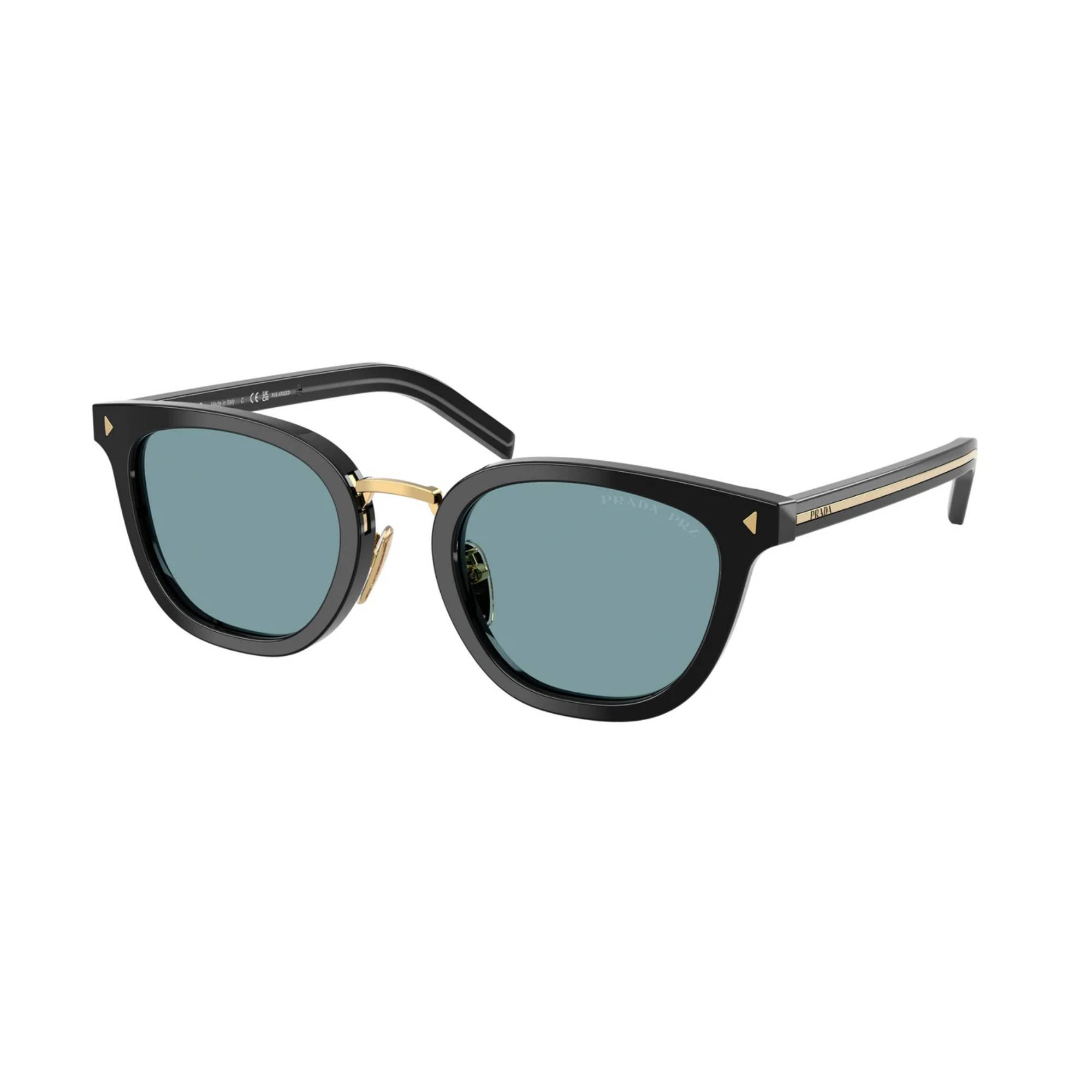 PRADA C01SD 16K04D 52 Polarize Siyah Unisex Güneş Gözlüğü - 1
