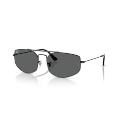 RAY-BAN 3845 002 B1 57 Siyah Unisex Güneş Gözlüğü - 2