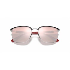 RAY-BAN Scuderia Ferrari 3673M F060H2 56 Güneş Gözlüğü - Görsel 5