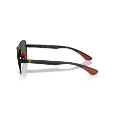 RAY-BAN Scuderia Ferrari 8336M F00271 58 Siyah Unisex Güneş Gözlüğü - 3