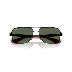 RAY-BAN Scuderia Ferrari 8336M F00271 58 Siyah Unisex Güneş Gözlüğü - 5