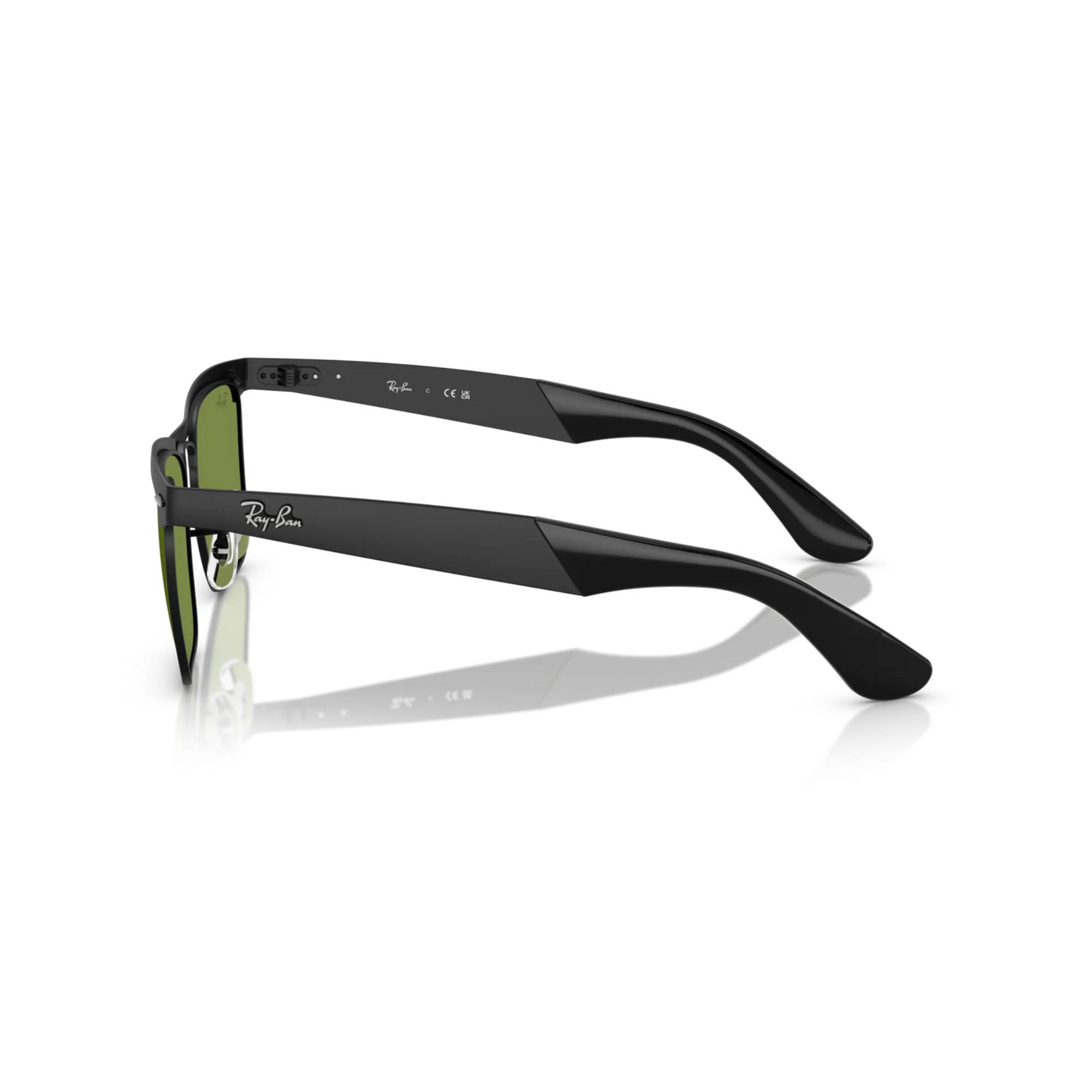 RAY-BAN Wayfarer Deluxe 3875 006 4E 56 Siyah Unisex Güneş Gözlüğü - 3