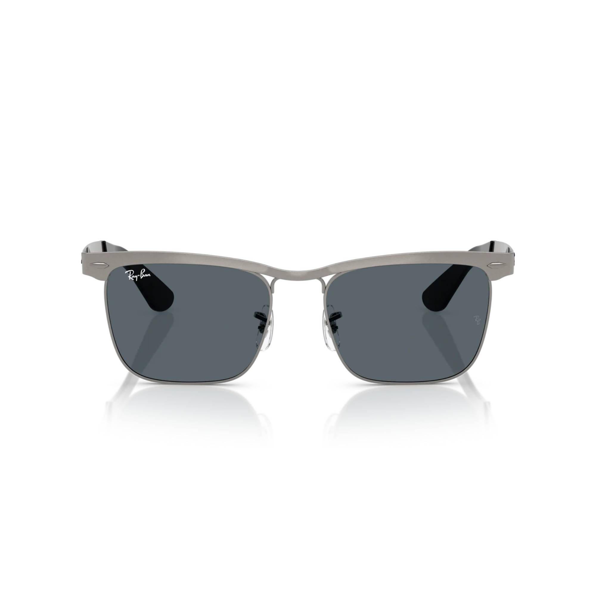 RAY-BAN Wayfarer Deluxe 3875 029 R5 56 Gümüş Unisex Güneş Gözlüğü - 1