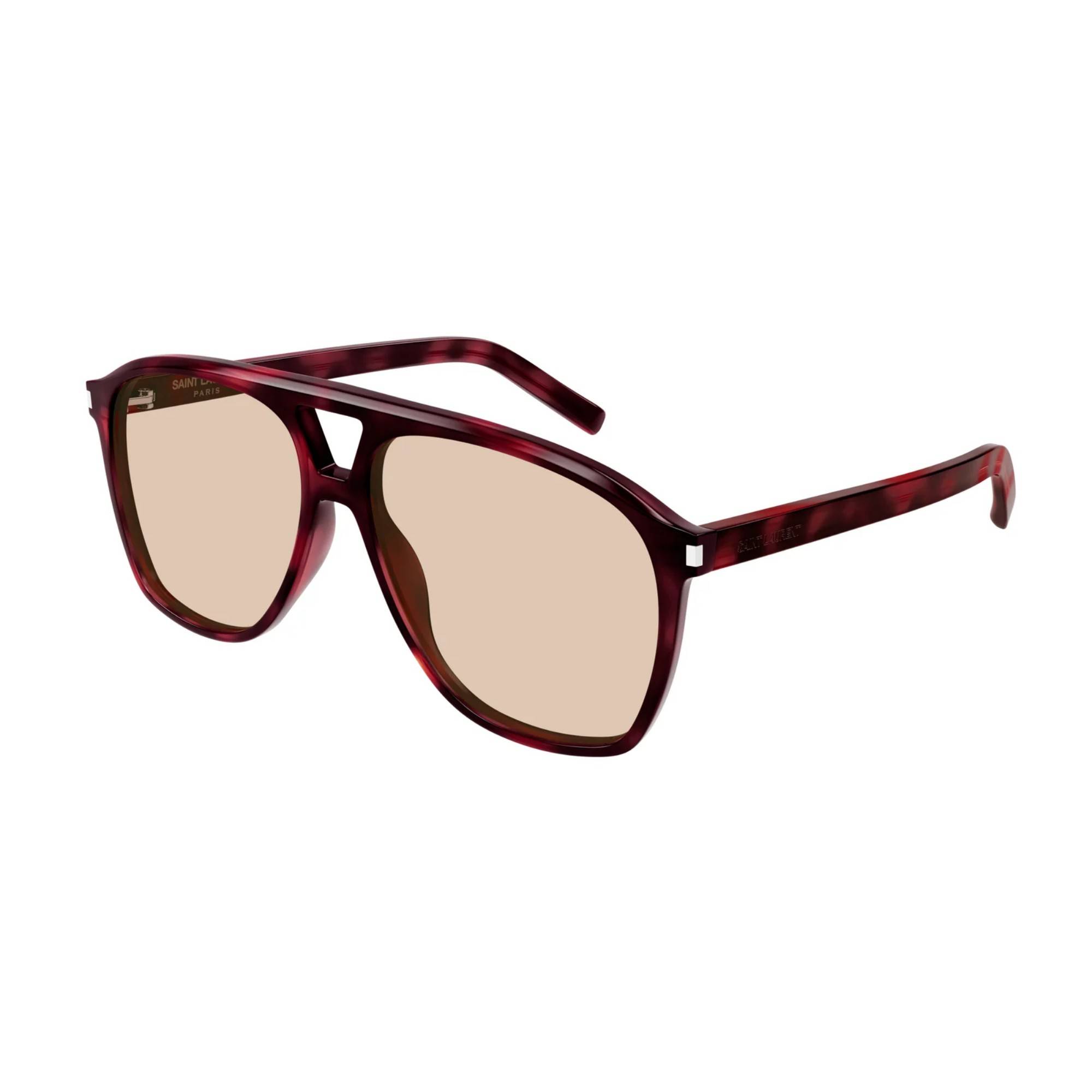 SAİNT LAURENT 596 DUNE 003 58 Kahverengi Unisex Güneş Gözlüğü - Ön Görünüm