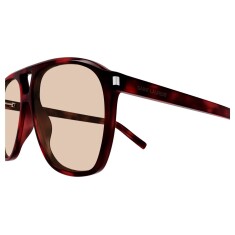 SAİNT LAURENT 596 DUNE 003 58 Kahverengi Unisex Güneş Gözlüğü - Görsel 3