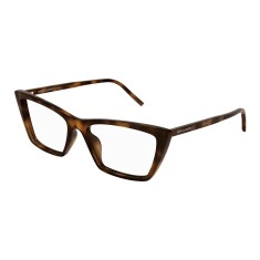 SAİNT LAURENT 737 MICA THIN 003 54 Kahverengi Kadın Mavi Filtreli Gözlük - 5