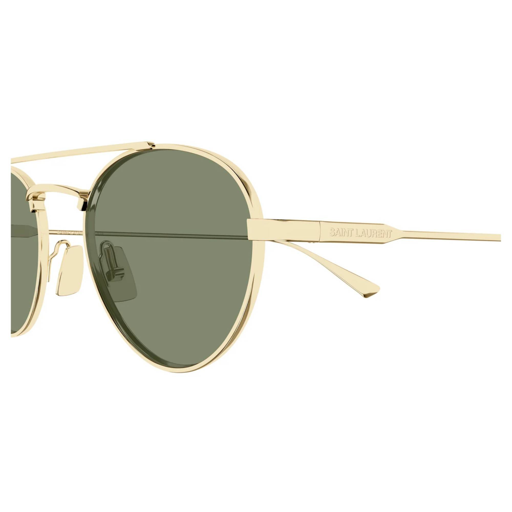 SAİNT LAURENT 97 004 51 Gold Unisex Güneş Gözlüğü - 3