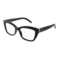 SAİNT LAURENT M117 001 53 Siyah Kadın Mavi Filtreli Gözlük - 1