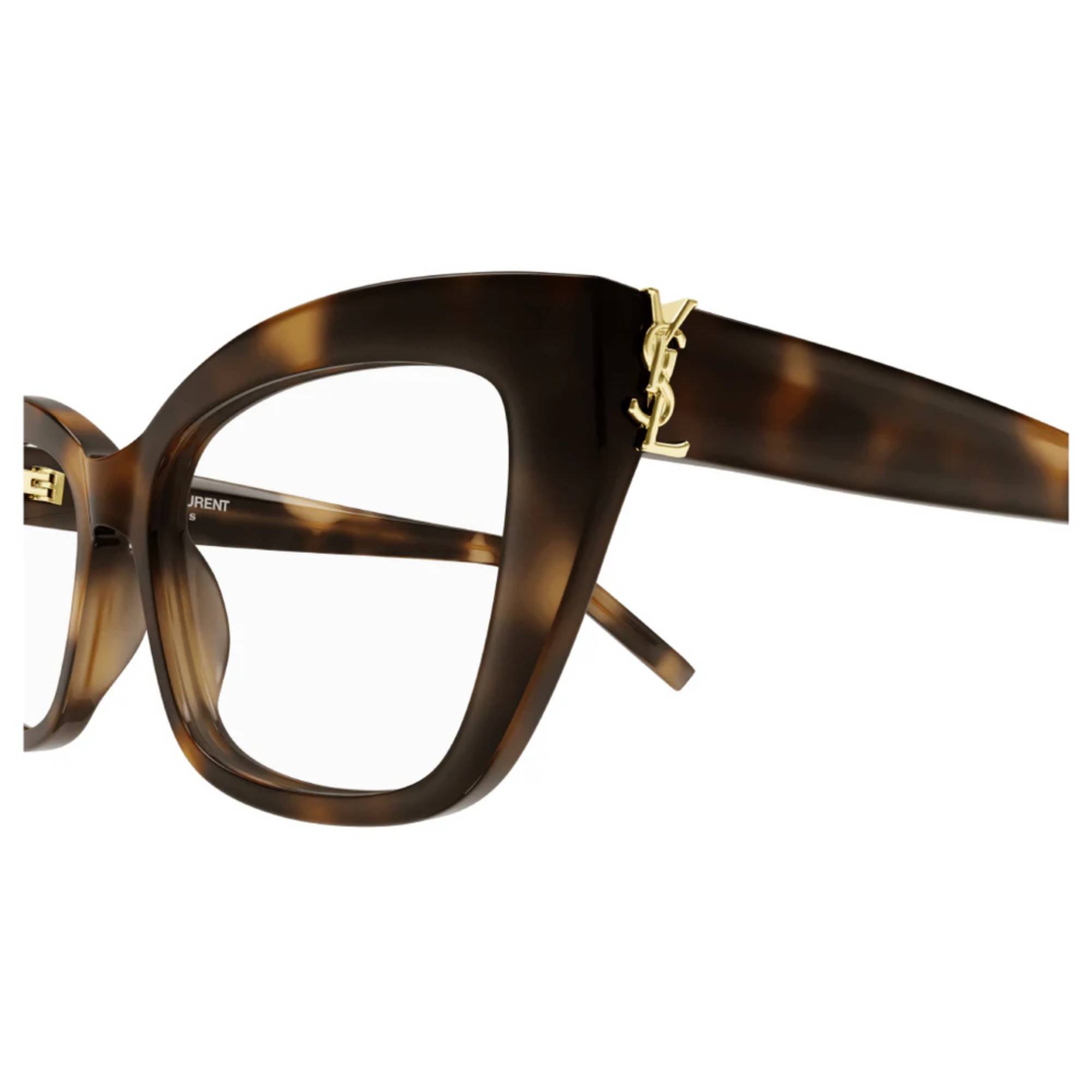 SAİNT LAURENT M117 002 53 Kahverengi Kadın Mavi Filtreli Gözlük - 3