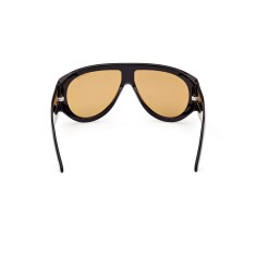 TOMFORD 1044 01E 60 Siyah Unisex Güneş Gözlüğü - 5