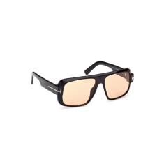 TOMFORD 1101 01E 58 Fotokromik Siyah Unisex Güneş Gözlüğü - 8