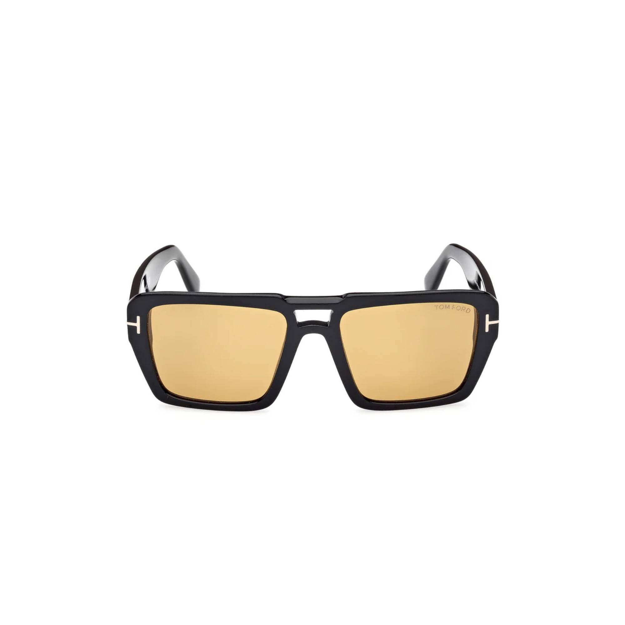 TOMFORD 1153 01E 56 Siyah Unisex Güneş Gözlüğü - 2