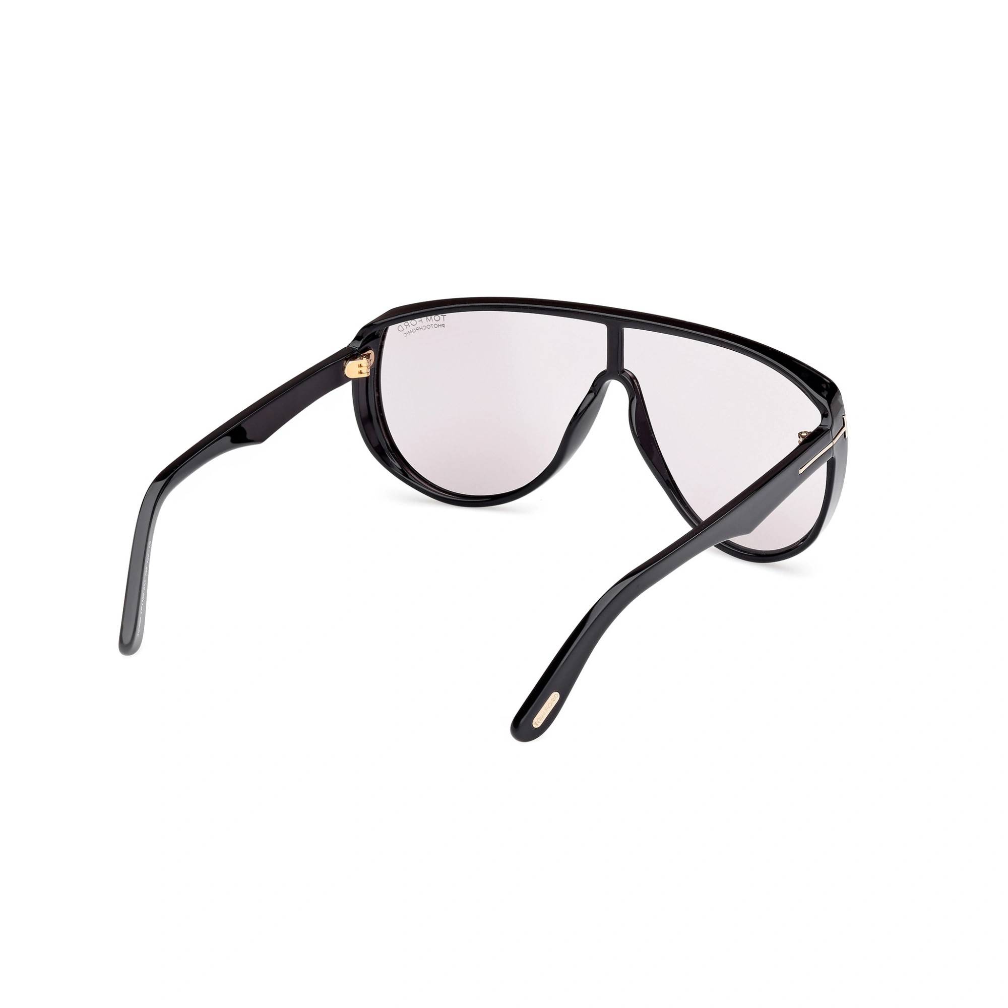 TOMFORD 1182 01A 00 Siyah Unisex Güneş Gözlüğü - 5