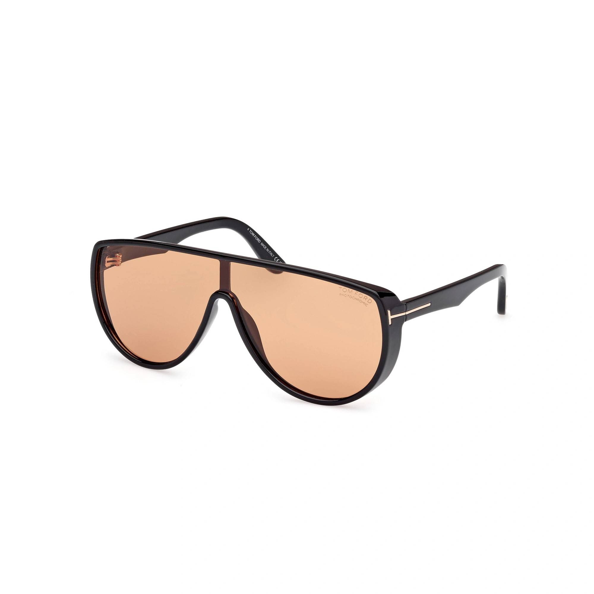 TOMFORD 1182 01E 00 Siyah Unisex Güneş Gözlüğü - 1