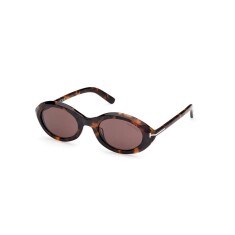 TOMFORD 1186 52E 51 Kahverengi Kadın Güneş Gözlüğü - 1
