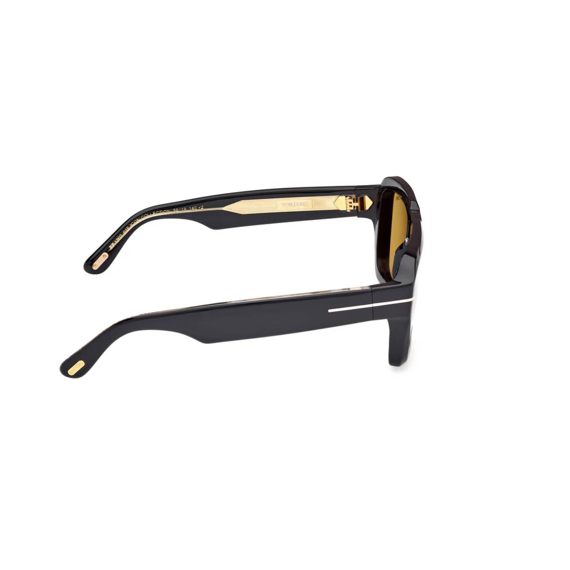 TOMFORD 1202 ICON 01E 56 Siyah Unisex Güneş Gözlüğü - 7
