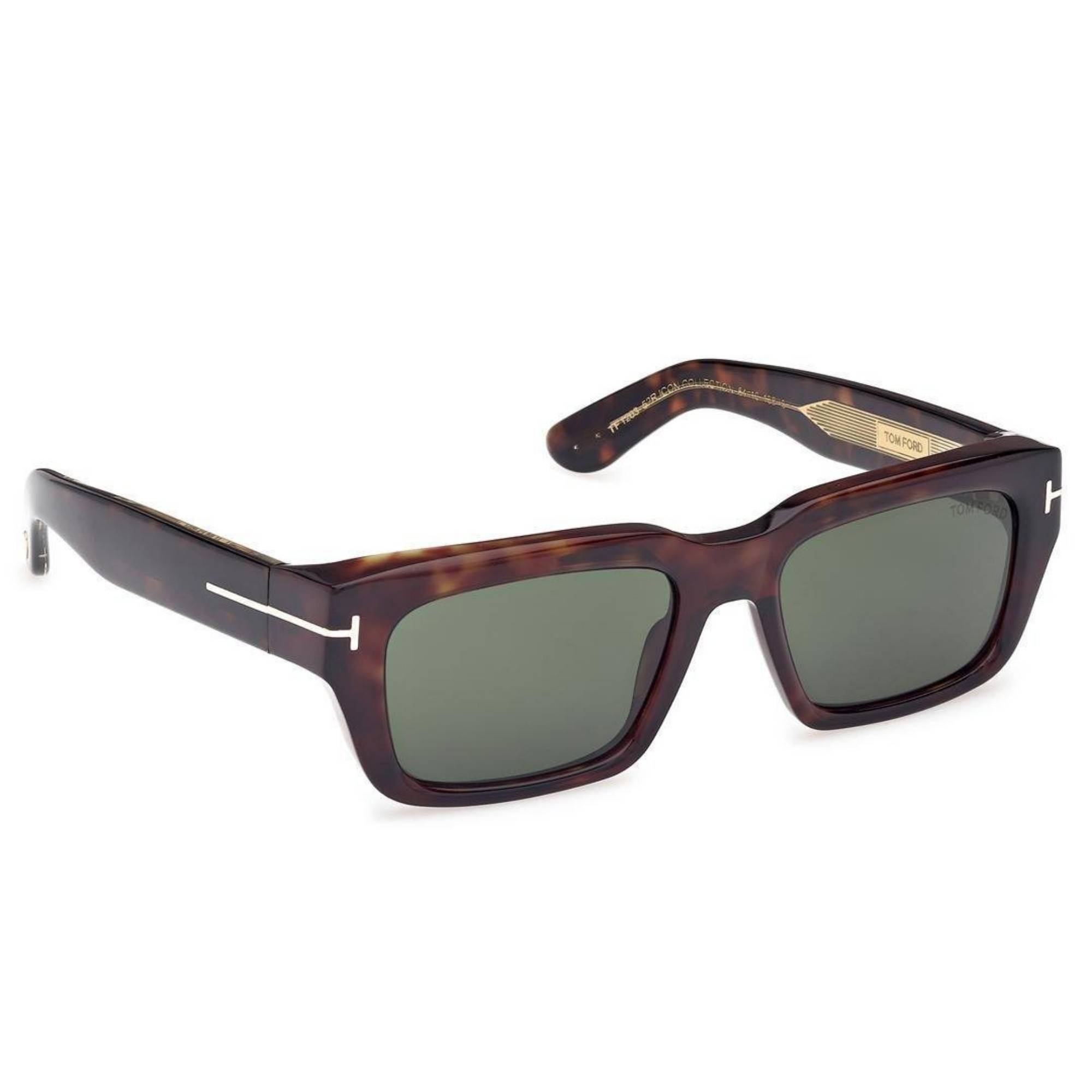 TOMFORD 1203 ICON 52R 54 Kahverengi Unisex Güneş Gözlüğü - 3