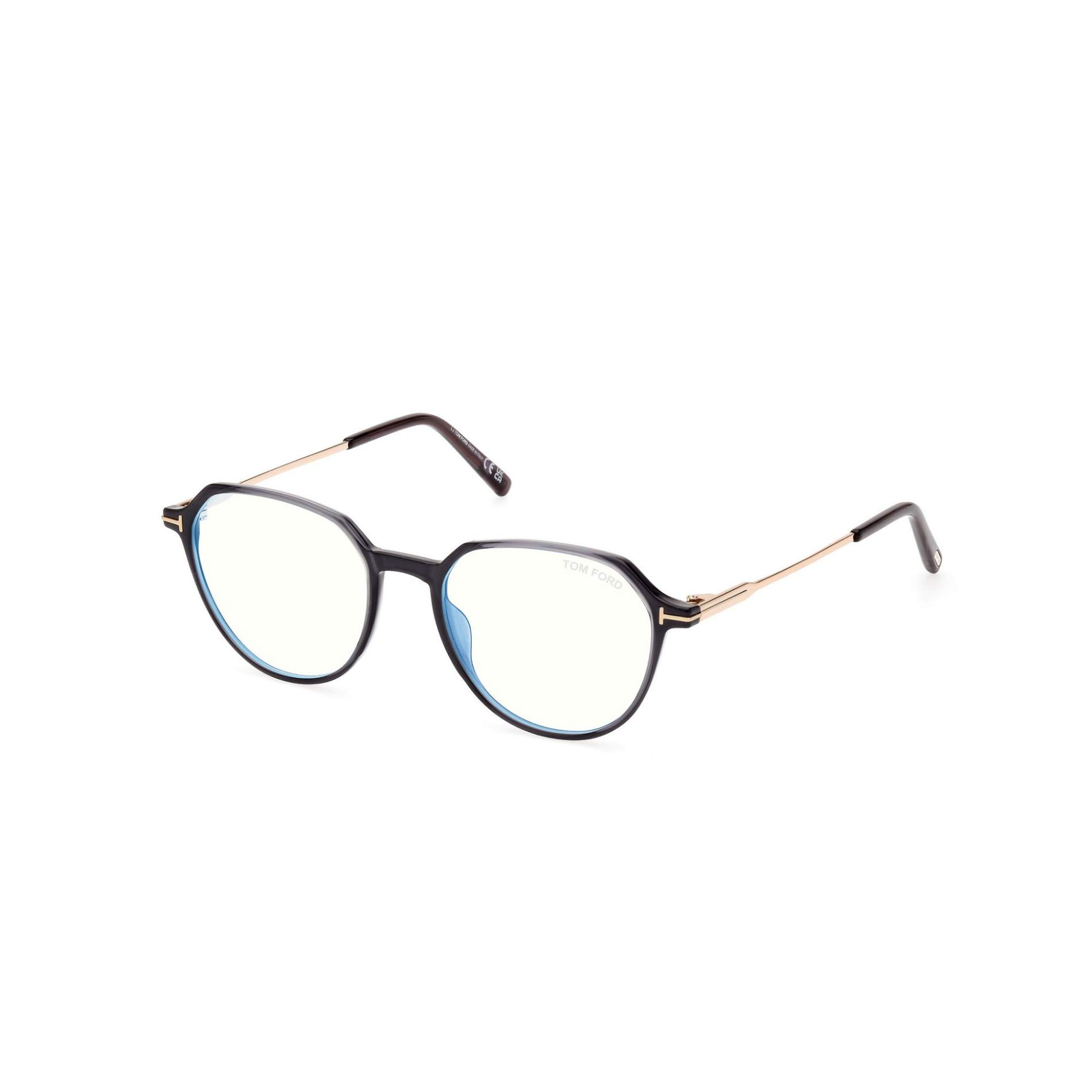 TOMFORD 5875 020 52 Siyah Unisex Mavi Filtreli Gözlük - 1