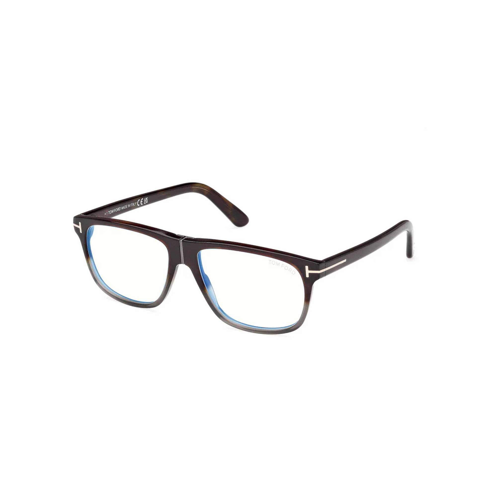 TOMFORD 5978 056 56 İki Renk Unisex Mavi Filtreli Gözlük - 2