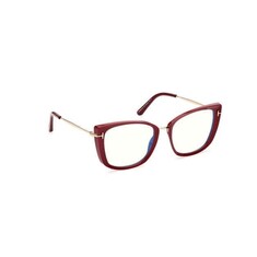 TOMFORD FT5816 074 53 Bordo Kadın Mavi Filtreli Gözlük - 3