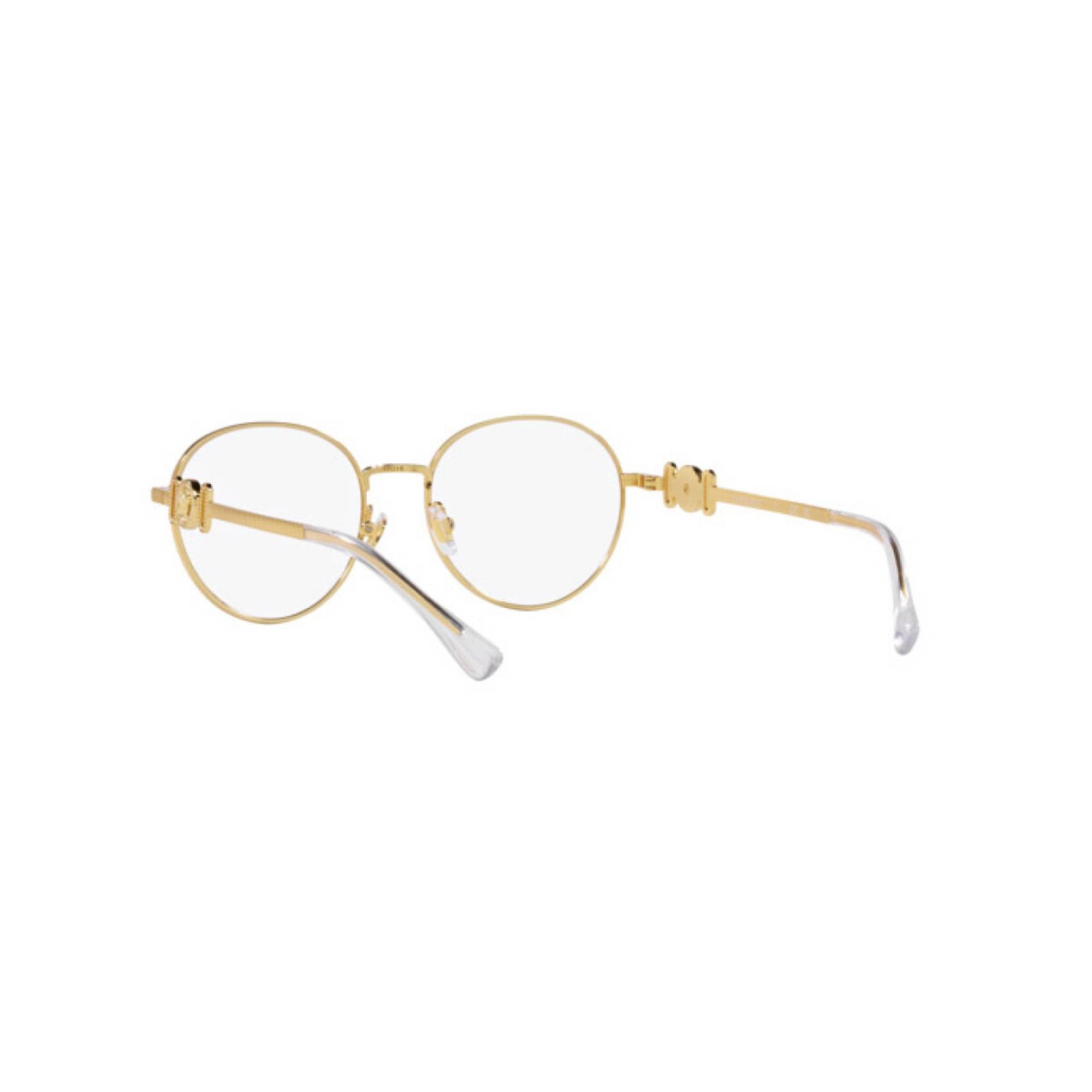 VERSACE 1002 1002 48 Gold Çocuk Mavi Filtreli Gözlük - 4