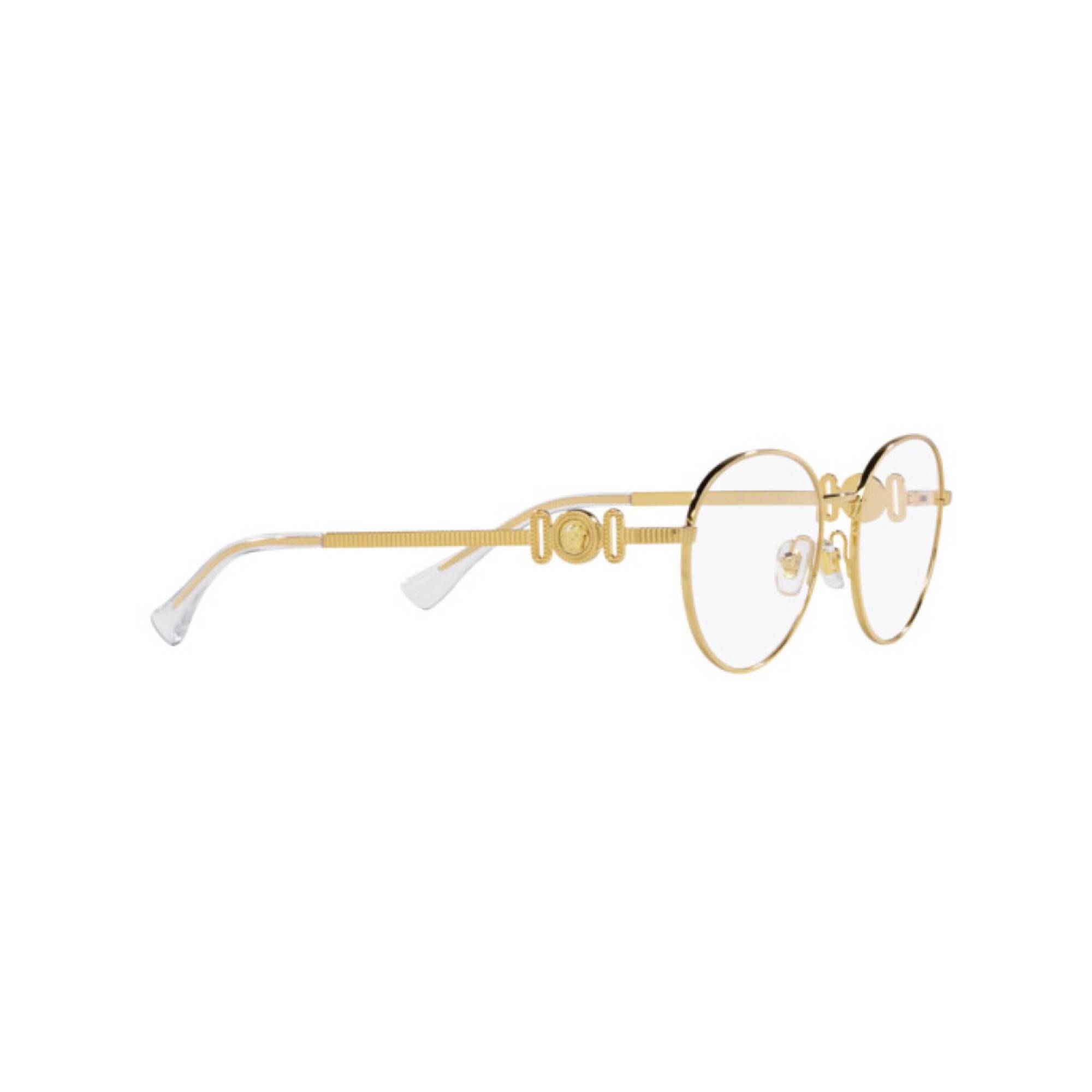 VERSACE 1002 1002 48 Gold Çocuk Mavi Filtreli Gözlük - 6