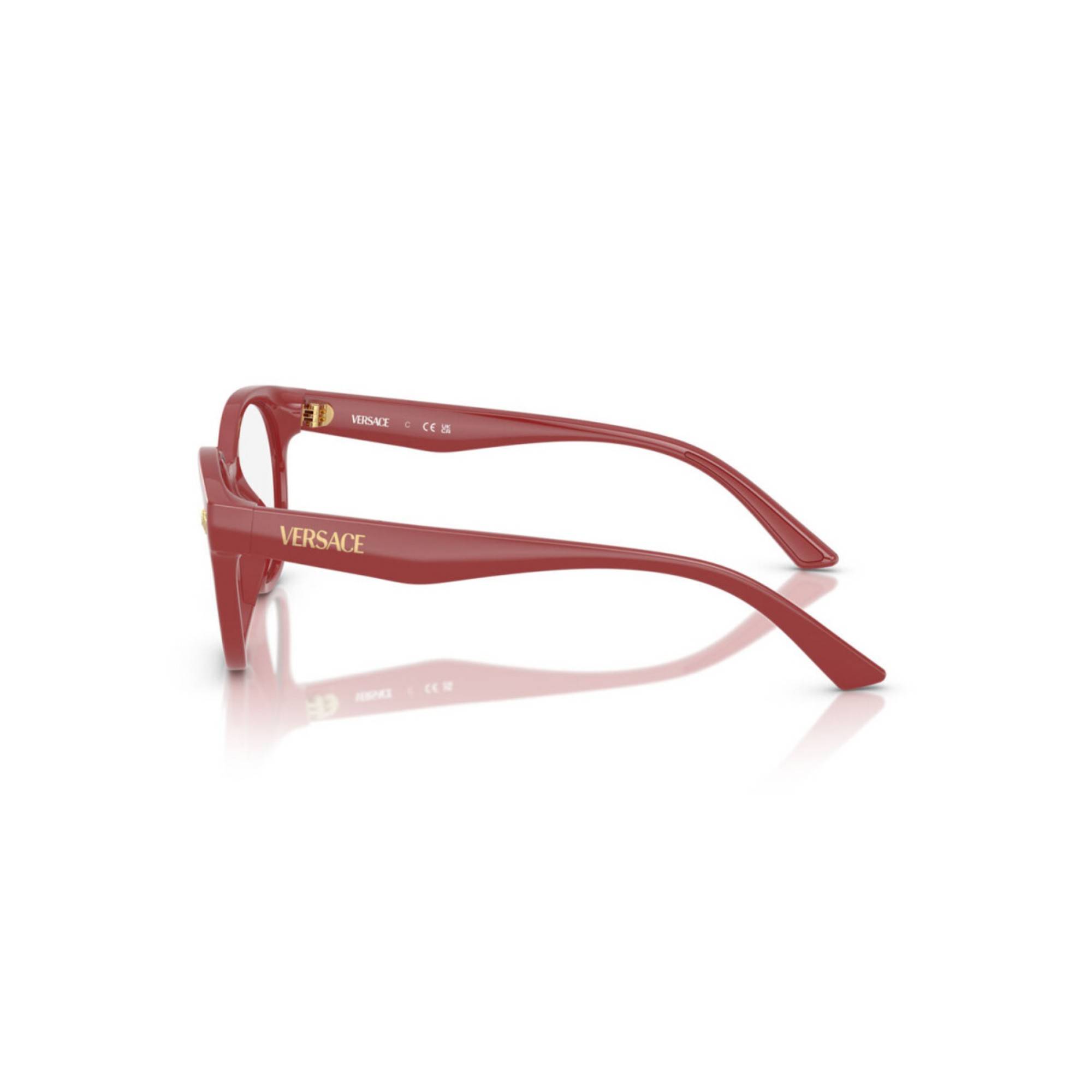 VERSACE 3009U 5504 48 Kırmızı Çocuk Mavi Filtreli Gözlük - 3